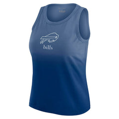 Buffalo Bills WEAR by Erin Andrews x Gracie Hunt Women's Ombre Tank Top - Royal sale