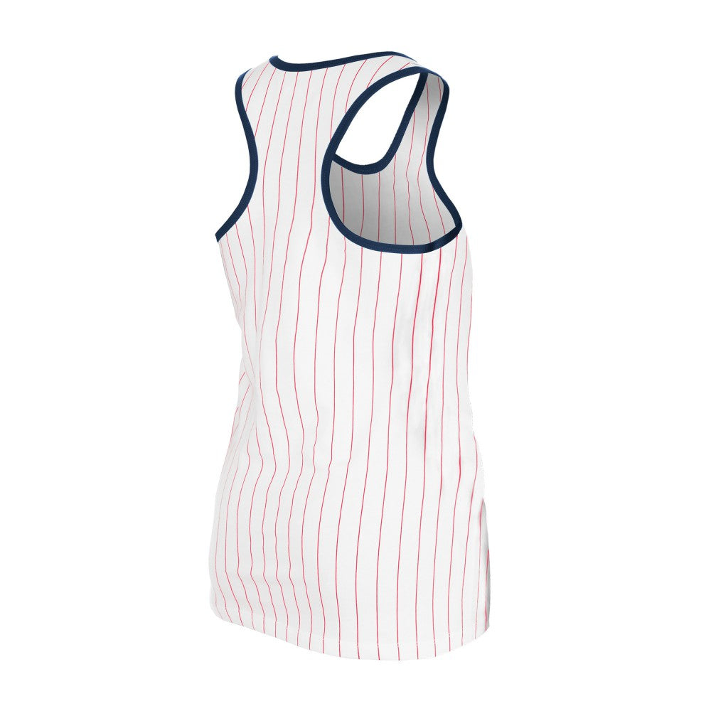 St. Louis Cardinals Women's Gameday Pinstripe Tank Top White