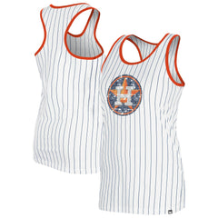 Houston Astros Women's Gameday Pinstripe Tank Top White