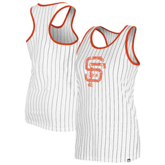 San Francisco Giants Women's Gameday Pinstripe Tank Top White