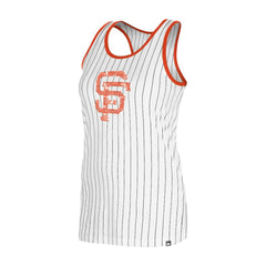 San Francisco Giants Women's Gameday Pinstripe Tank Top White