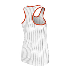 San Francisco Giants Women's Gameday Pinstripe Tank Top White