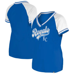Kansas City Royals Women's Gameday Raglan V-Neck T-Shirt Royal