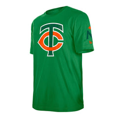 Minnesota Twins St. Patrick's Day Shamrock Fill T-Shirt Kelly Green