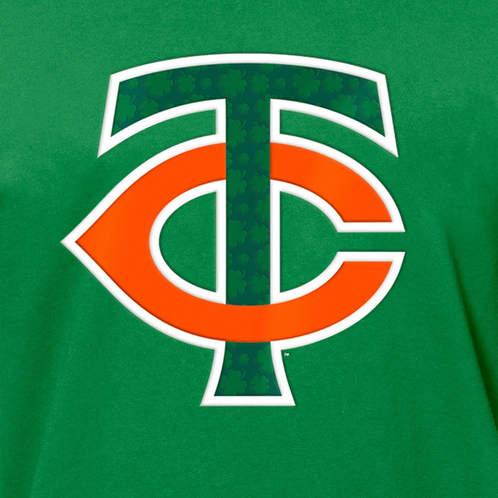 Minnesota Twins St. Patrick's Day Shamrock Fill T-Shirt Kelly Green