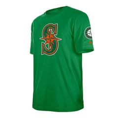 Seattle Mariners St. Patrick's Day Shamrock Fill T-Shirt Kelly Green