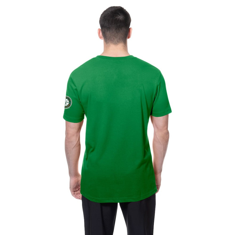 Seattle Mariners St. Patrick's Day Shamrock Fill T-Shirt Kelly Green