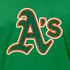 Athletics St. Patrick's Day Shamrock Fill T-Shirt Kelly Green