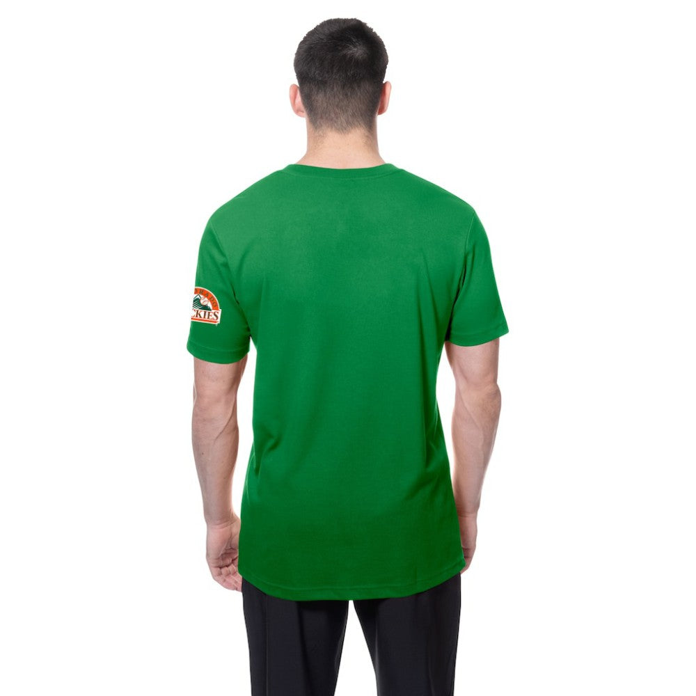 Colorado Rockies St. Patrick's Day Shamrock Fill T-Shirt Kelly Green