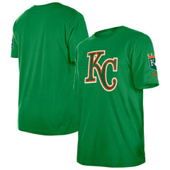 Kansas City Royals St. Patrick's Day Shamrock Fill T-Shirt Kelly Green