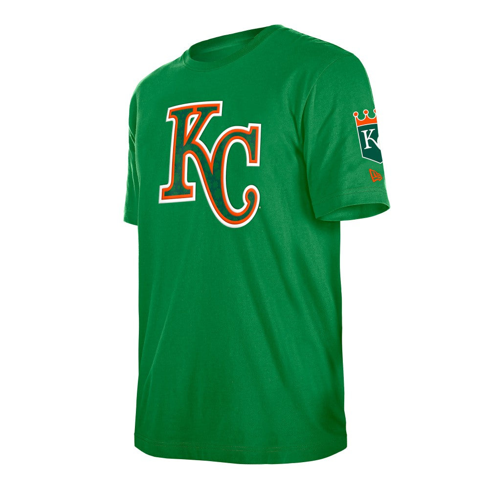 Kansas City Royals St. Patrick's Day Shamrock Fill T-Shirt Kelly Green