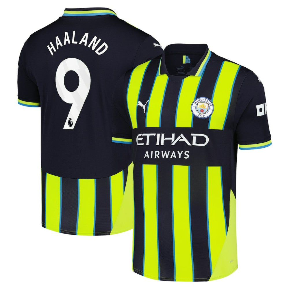 Erling Haaland Manchester City 2024/25 Away Replica Player Jersey - Navy outlet