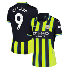 Erling Haaland Manchester City Women's 2024/25 Away Replica Player Jersey - Navy on sale