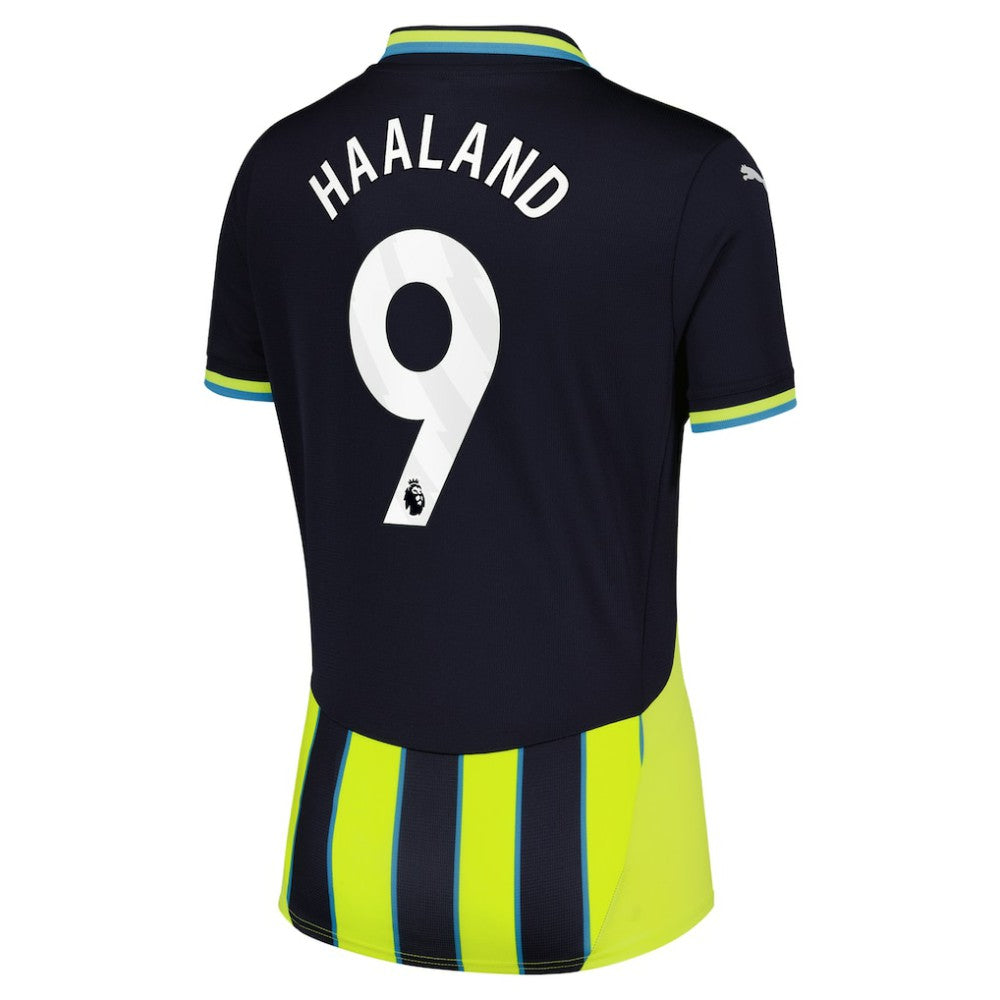 Erling Haaland Manchester City Women's 2024/25 Away Replica Player Jersey - Navy on sale