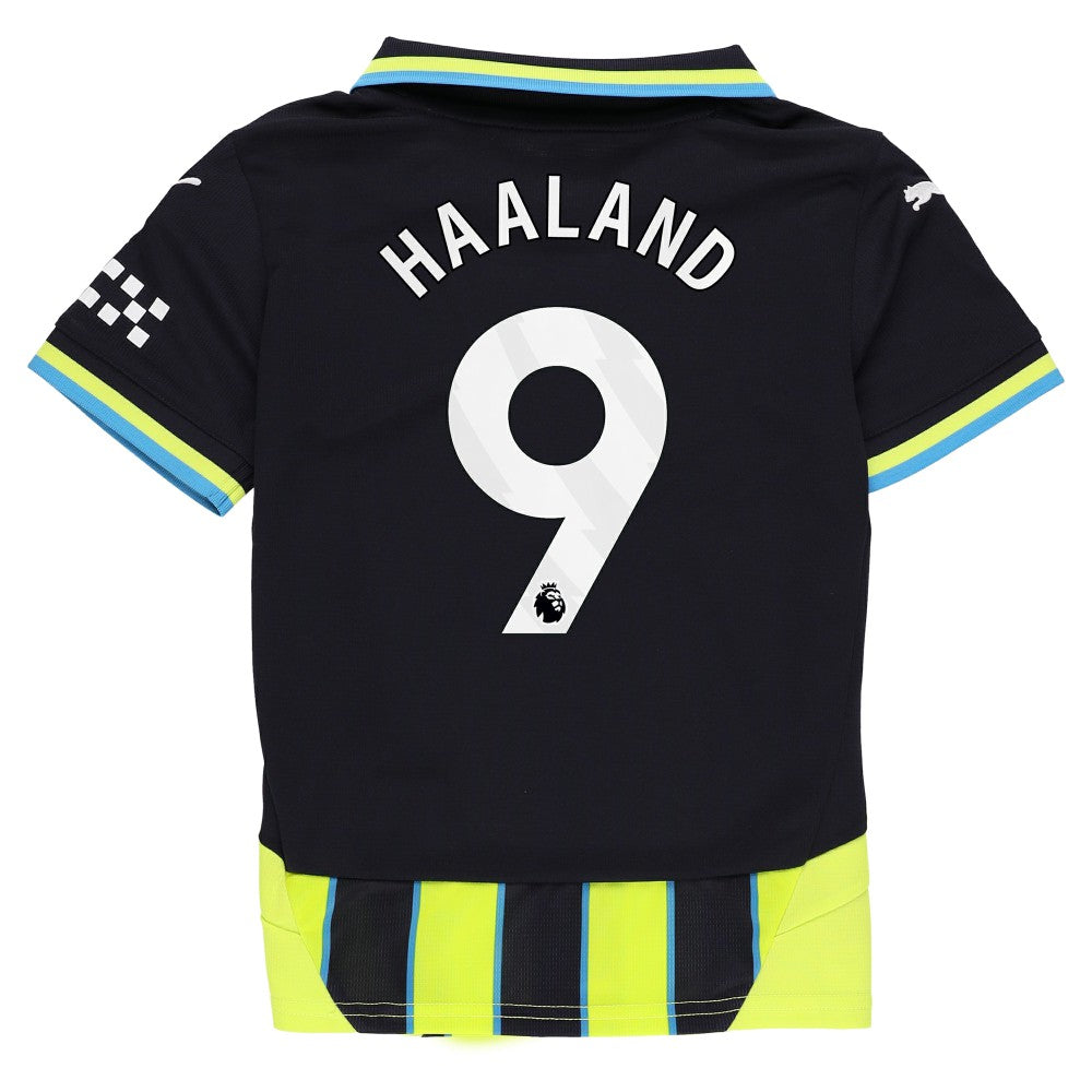 Erling Haaland Manchester City Youth 2024/25 Away Replica Player Jersey - Navy cheap