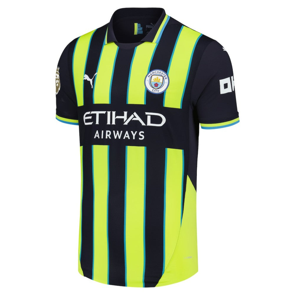 Kevin De Bruyne Manchester City 2024/25 Away Player Jersey - Navy shop