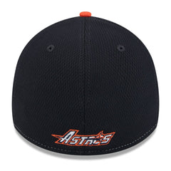 Houston Astros 2025 MLB Clubhouse 39THIRTY Flex Hat Navy/Orange