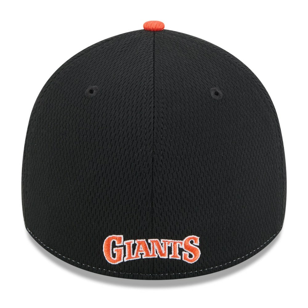 San Francisco Giants 2025 MLB Clubhouse 39THIRTY Flex Hat Black/Orange