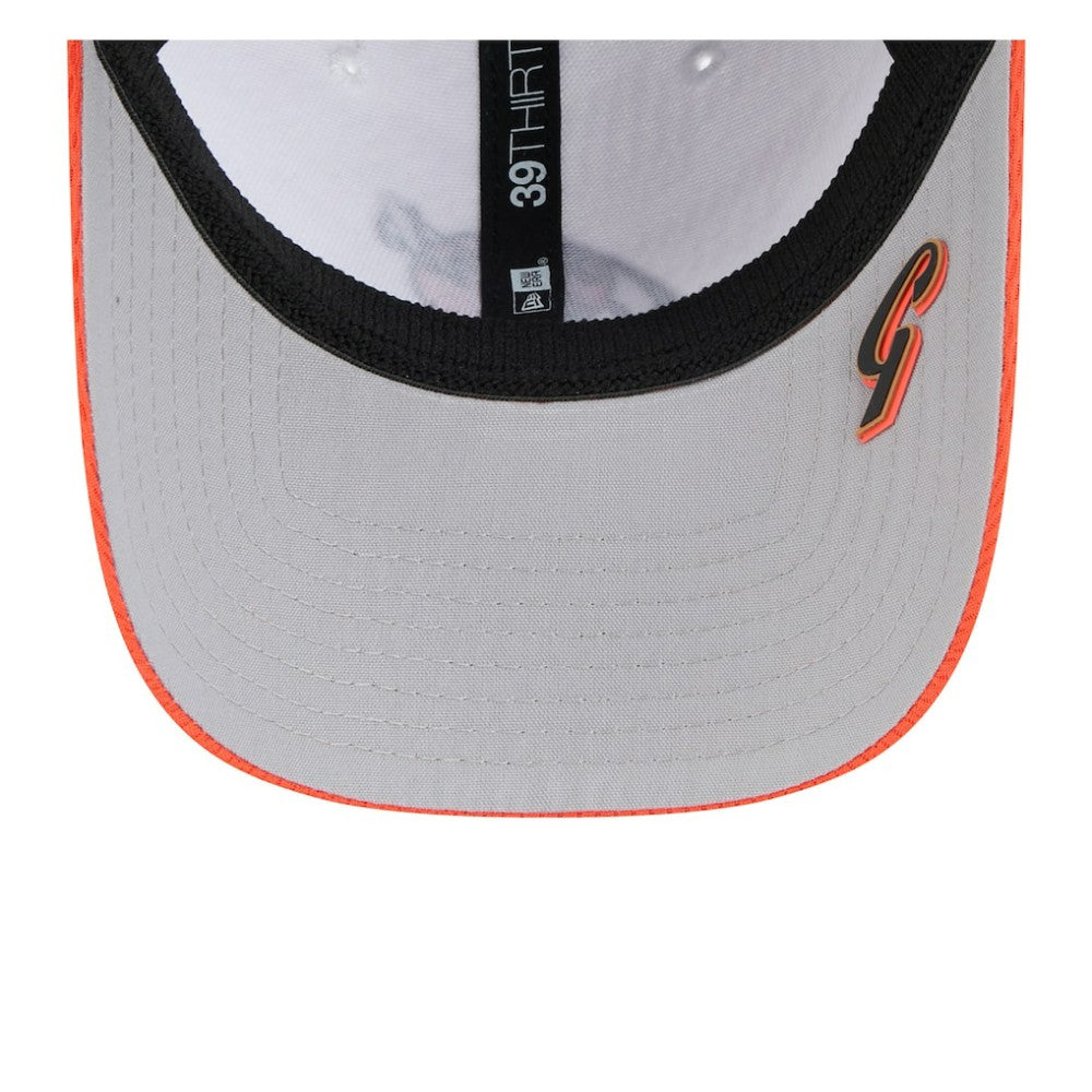 San Francisco Giants 2025 MLB Clubhouse 39THIRTY Flex Hat Black/Orange