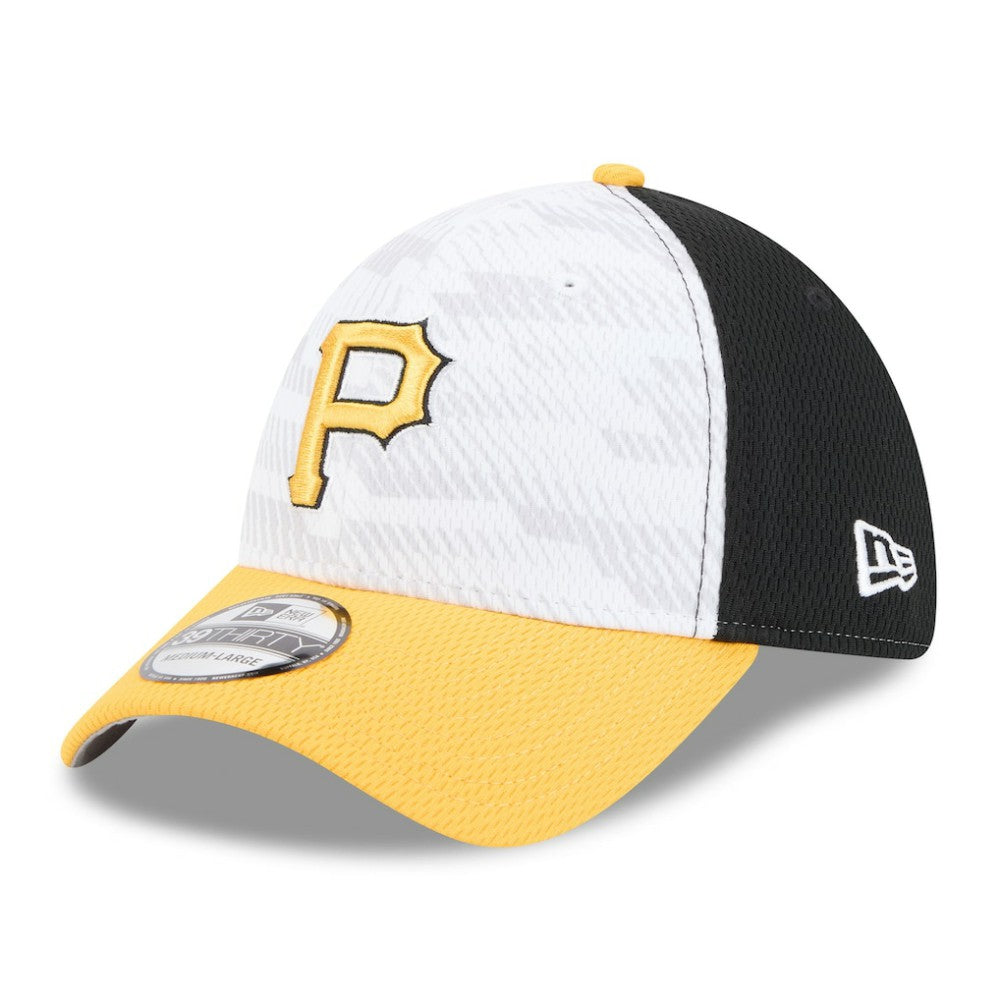 Pittsburgh Pirates 2025 MLB Clubhouse 39THIRTY Flex Hat Black/Gold