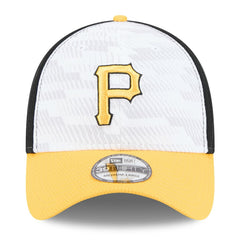 Pittsburgh Pirates 2025 MLB Clubhouse 39THIRTY Flex Hat Black/Gold