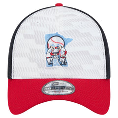 Minnesota Twins 2025 MLB Clubhouse 39THIRTY Flex Hat Navy/Red