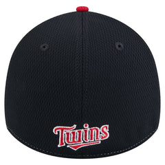 Minnesota Twins 2025 MLB Clubhouse 39THIRTY Flex Hat Navy/Red