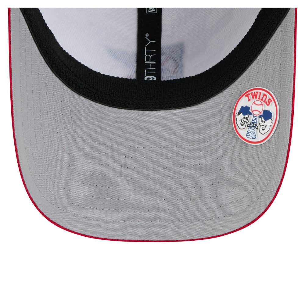 Minnesota Twins 2025 MLB Clubhouse 39THIRTY Flex Hat Navy/Red