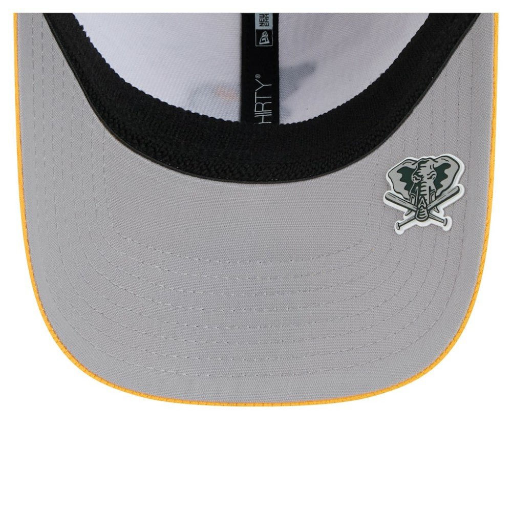 Athletics 2025 MLB Clubhouse 39THIRTY Flex Hat Dark Green/Gold