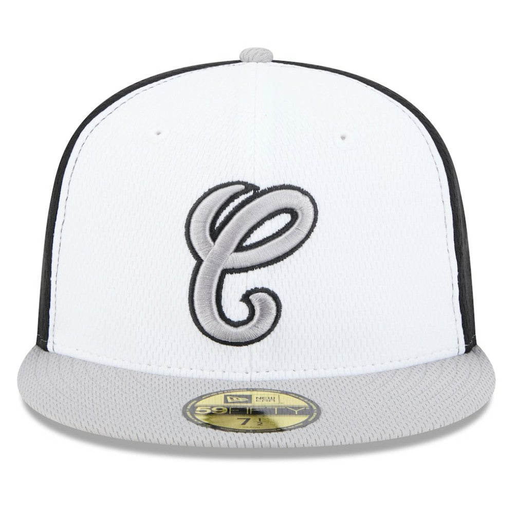 Chicago White Sox 2025 MLB Clubhouse 59FIFTY Fitted Hat Black/Gray