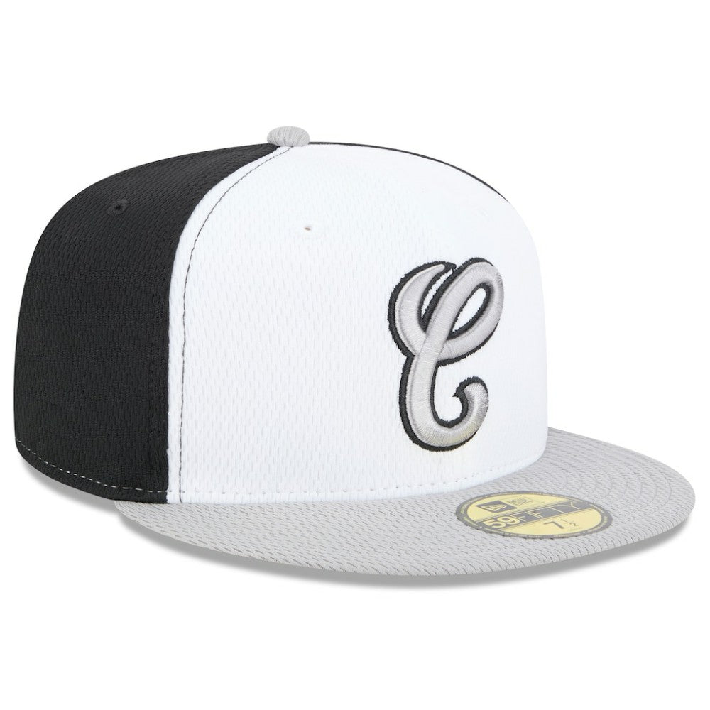 Chicago White Sox 2025 MLB Clubhouse 59FIFTY Fitted Hat Black/Gray