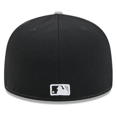 Chicago White Sox 2025 MLB Clubhouse 59FIFTY Fitted Hat Black/Gray