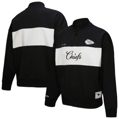 Kansas City Chiefs Women's Quarter-Zip Jacket - Black online