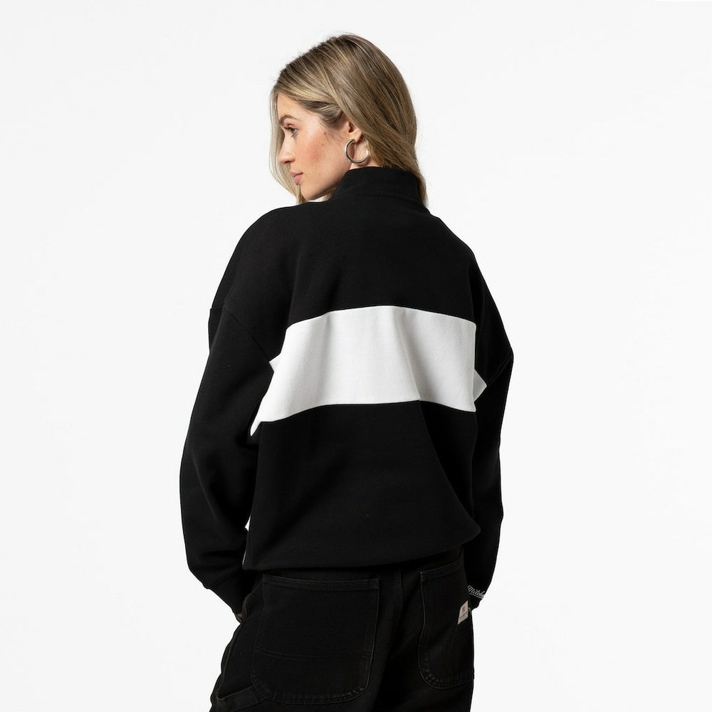 Kansas City Chiefs Women's Quarter-Zip Jacket - Black online