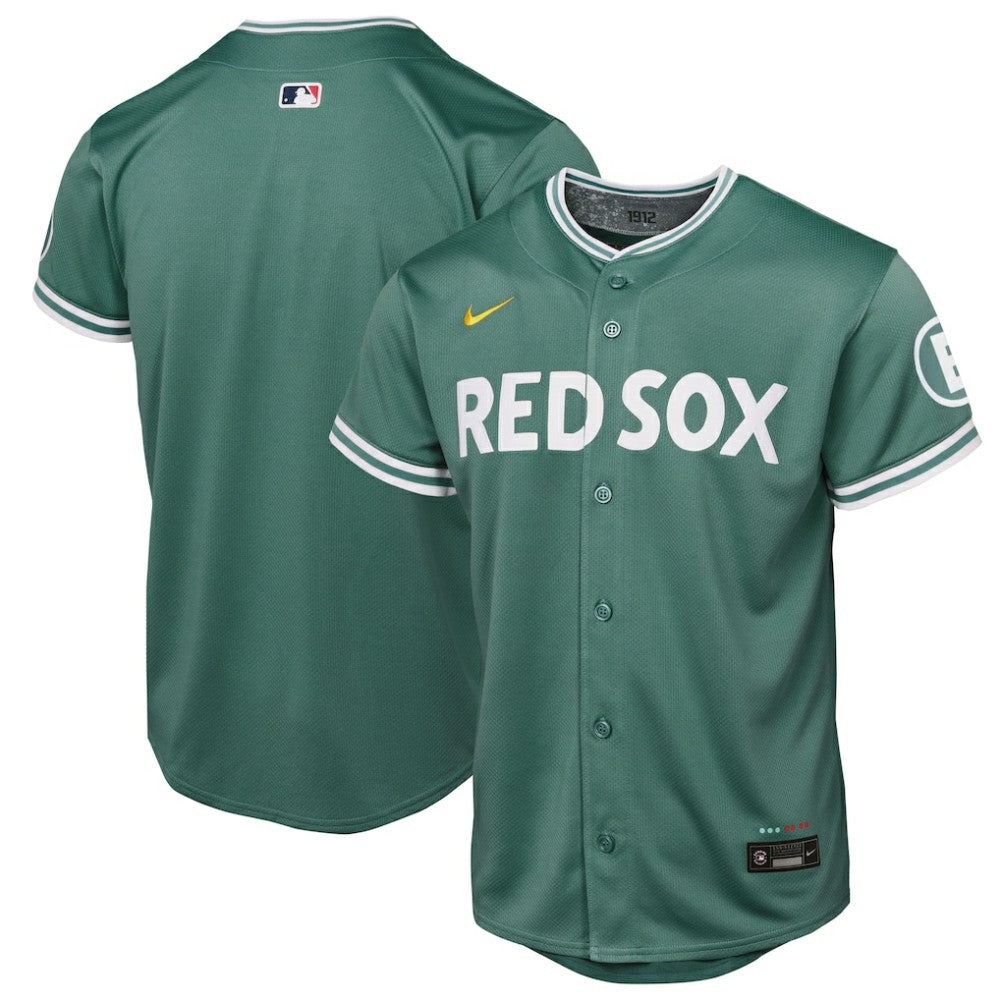 Boston Red Sox Youth 2025 City Connect Limited Jersey Green