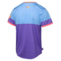 Colorado Rockies Youth 2025 City Connect Limited Jersey Purple/Light Blue