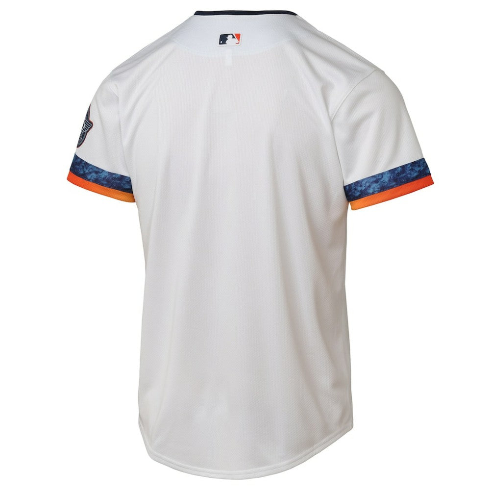 Houston Astros Youth 2025 City Connect Limited Jersey White