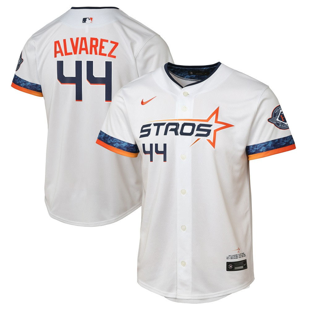 Yordan Alvarez Houston Astros Youth 2025 City Connect Limited Player Jersey White