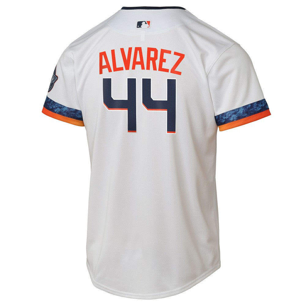 Yordan Alvarez Houston Astros Youth 2025 City Connect Limited Player Jersey White