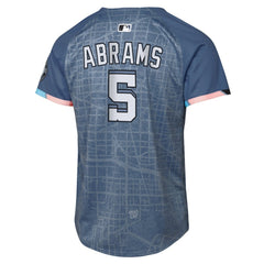 CJ Abrams Washington Nationals Youth 2025 City Connect Limited Player Jersey Blue