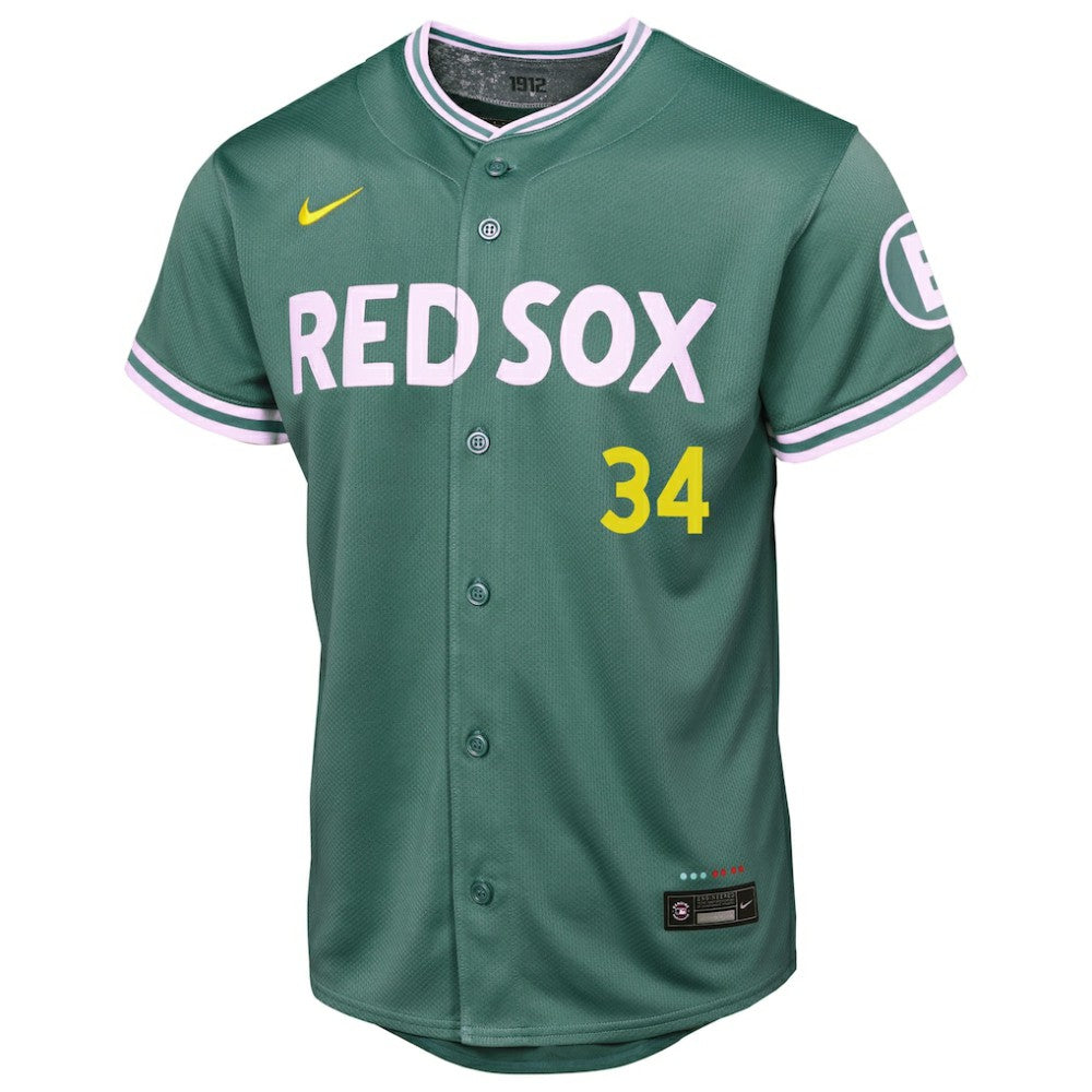 David Ortiz Boston Red Sox Youth 2025 City Connect Limited Retired Player Jersey Green
