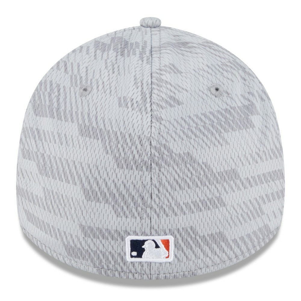 Houston Astros 2025 MLB Clubhouse 39THIRTY Flex Hat Gray