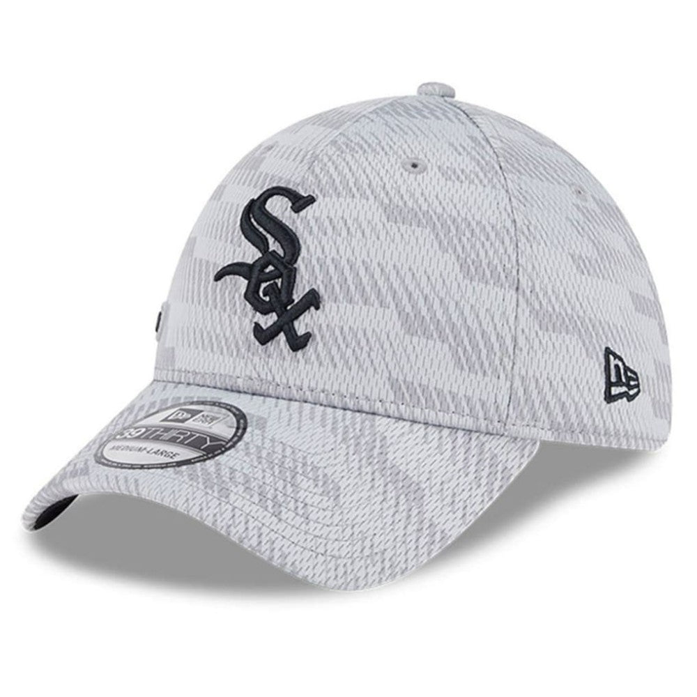 Chicago White Sox 2025 MLB Clubhouse 39THIRTY Flex Hat Gray