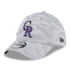 Colorado Rockies 2025 MLB Clubhouse 39THIRTY Flex Hat Gray