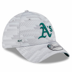 Athletics 2025 MLB Clubhouse 39THIRTY Flex Hat Gray