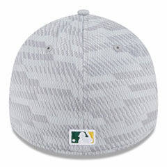Athletics 2025 MLB Clubhouse 39THIRTY Flex Hat Gray