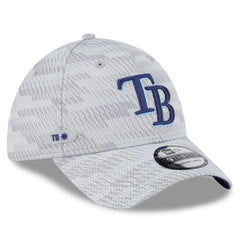 Tampa Bay Rays 2025 MLB Clubhouse 39THIRTY Flex Hat Gray