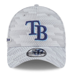 Tampa Bay Rays 2025 MLB Clubhouse 39THIRTY Flex Hat Gray