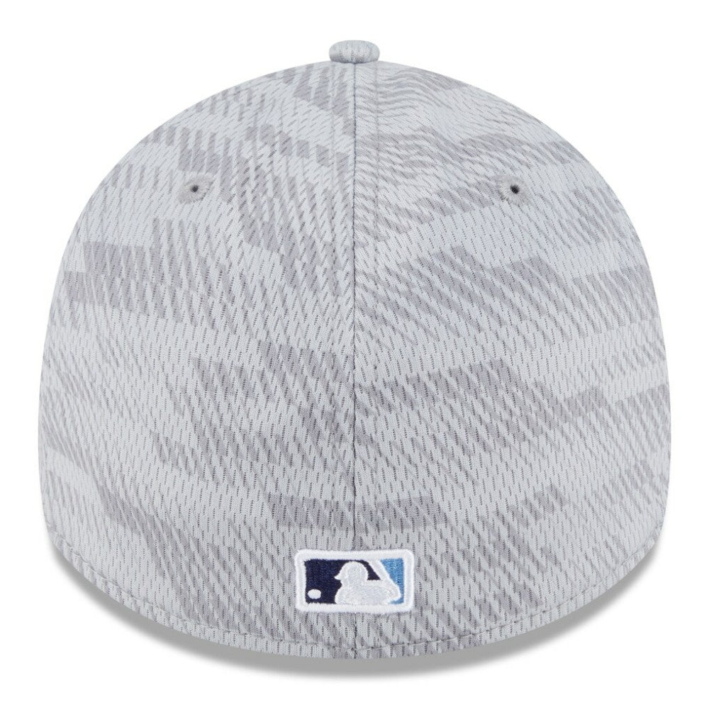 Tampa Bay Rays 2025 MLB Clubhouse 39THIRTY Flex Hat Gray