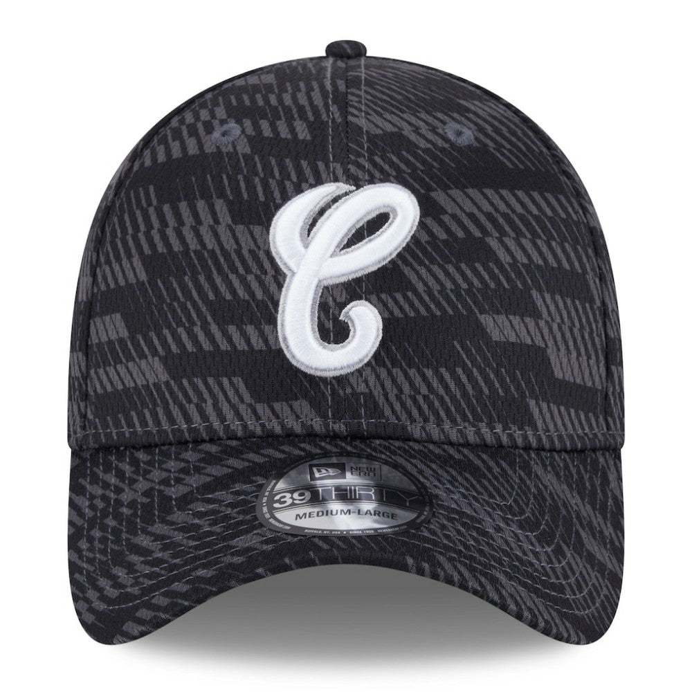 Chicago White Sox 2025 MLB Clubhouse 39THIRTY Flex Hat Black